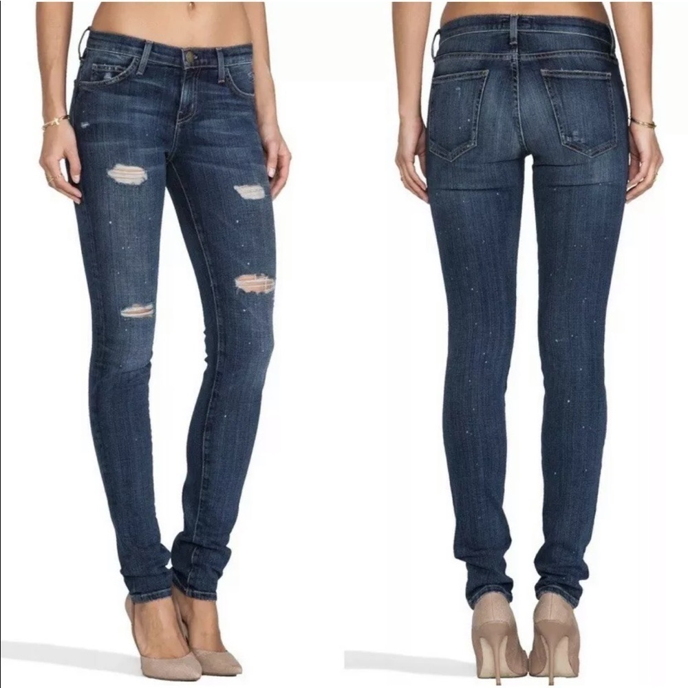CurrentElliott Skinny Loved  Destroyed Jean 24